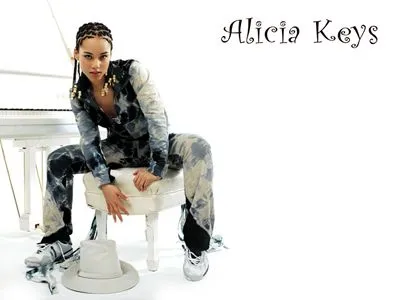 Alicia Keys Mens Pullover Hoodie Sweatshirt