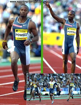 Asafa Powell Poster