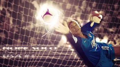 Hope Solo Poster