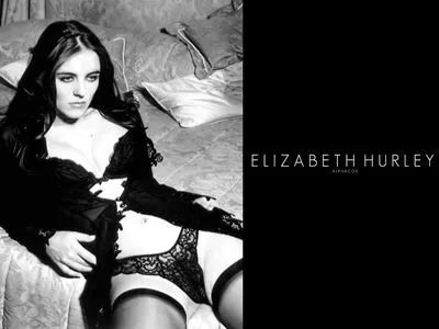 Elizabeth Hurley 11oz White Mug