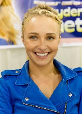 Hayden Panettiere White Water Bottle With Carabiner