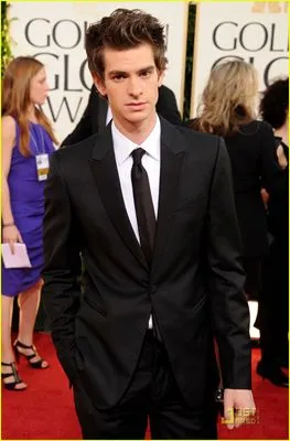 Andrew Garfield White Water Bottle With Carabiner