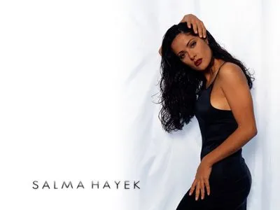 Salma Hayek Round Flask