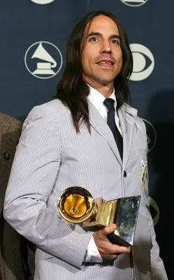 Anthony Kiedis White Water Bottle With Carabiner