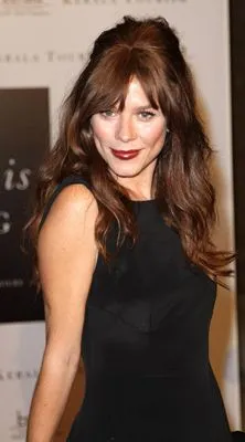 Anna Friel White Water Bottle With Carabiner