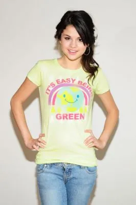 Selena Gomez Women's Deep V-Neck TShirt