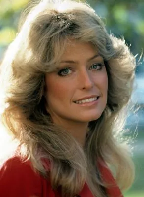 Farrah Fawcett Round Flask