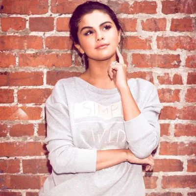 Selena Gomez Men's Heavy Long Sleeve TShirt