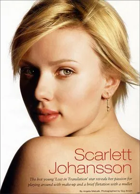 Scarlett Johansson 11oz White Mug