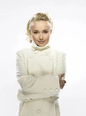 Hayden Panettiere White Water Bottle With Carabiner