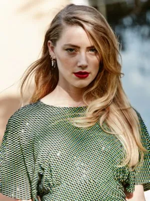 Amber Heard White Water Bottle With Carabiner