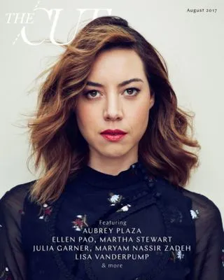 Aubrey Plaza Metal Wall Art