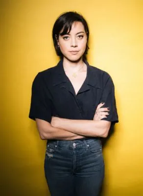 Aubrey Plaza Metal Wall Art