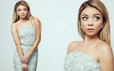 Sarah Hyland White Water Bottle With Carabiner