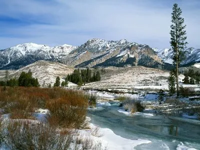 Mountains Metal Wall Art