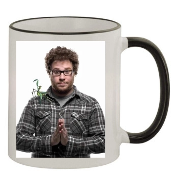 Seth Rogen 11oz Colored Rim & Handle Mug