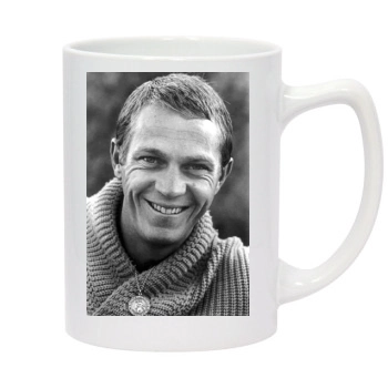 Steve Mcqueen 14oz White Statesman Mug