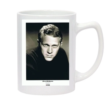 Steve Mcqueen 14oz White Statesman Mug