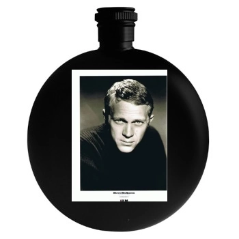 Steve Mcqueen Round Flask