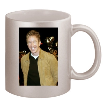 Tim Allen 11oz Metallic Silver Mug