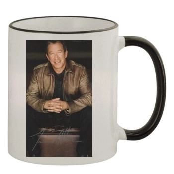 Tim Allen 11oz Colored Rim & Handle Mug