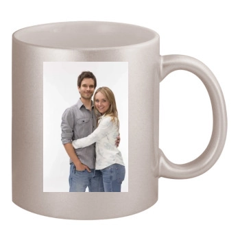 Graham Wardle 11oz Metallic Silver Mug