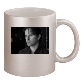 Graham Wardle 11oz Metallic Silver Mug