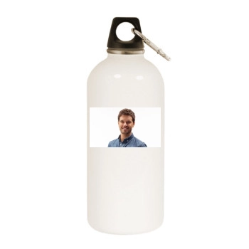 Graham Wardle White Water Bottle With Carabiner