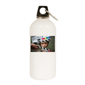 Felix Bossuet White Water Bottle With Carabiner