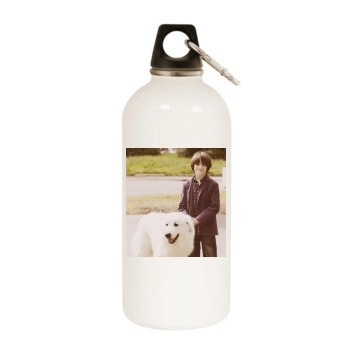 Felix Bossuet White Water Bottle With Carabiner