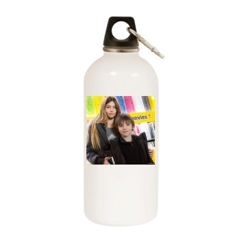 Felix Bossuet White Water Bottle With Carabiner