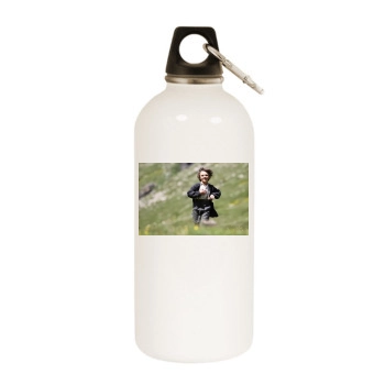 Felix Bossuet White Water Bottle With Carabiner