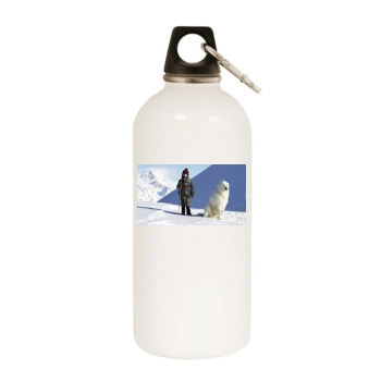 Felix Bossuet White Water Bottle With Carabiner