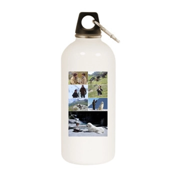 Felix Bossuet White Water Bottle With Carabiner