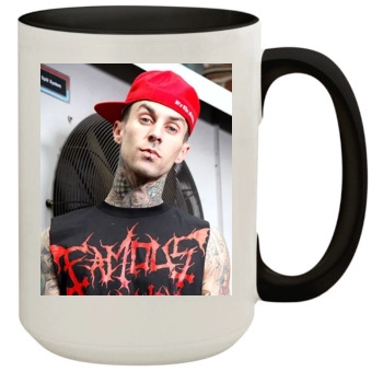 Travis Barker 15oz Colored Inner & Handle Mug