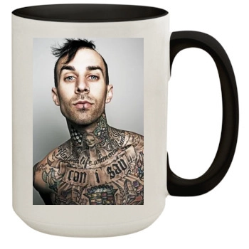 Travis Barker 15oz Colored Inner & Handle Mug