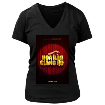 Hoa Hau Giang Ho (2019) Women's Deep V-Neck TShirt