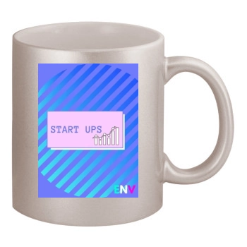 Start Ups (2019) 11oz Metallic Silver Mug