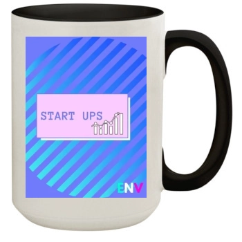 Start Ups (2019) 15oz Colored Inner & Handle Mug