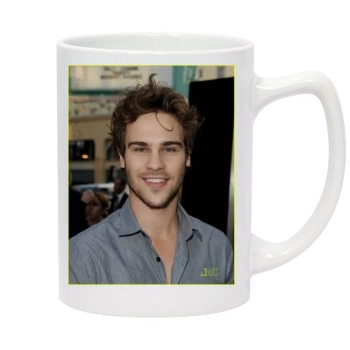 Grey Damon 14oz White Statesman Mug