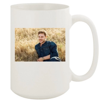 Grey Damon 15oz White Mug