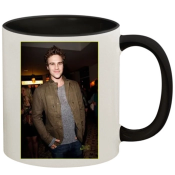 Grey Damon 11oz Colored Inner & Handle Mug