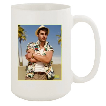 Grey Damon 15oz White Mug