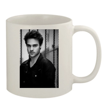 Grey Damon 11oz White Mug