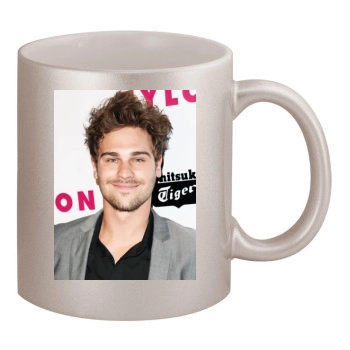 Grey Damon 11oz Metallic Silver Mug