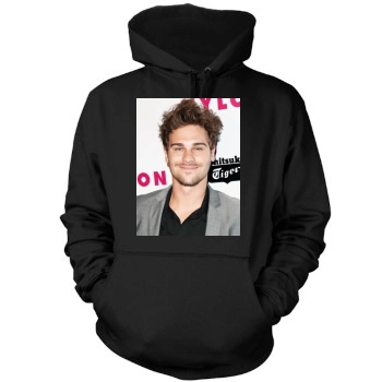 Grey Damon Mens Pullover Hoodie Sweatshirt