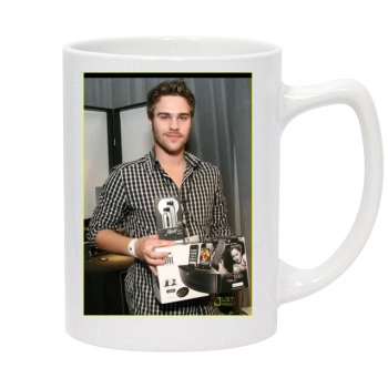 Grey Damon 14oz White Statesman Mug