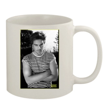 Grey Damon 11oz White Mug