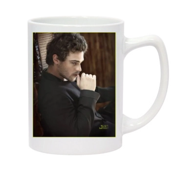 Grey Damon 14oz White Statesman Mug