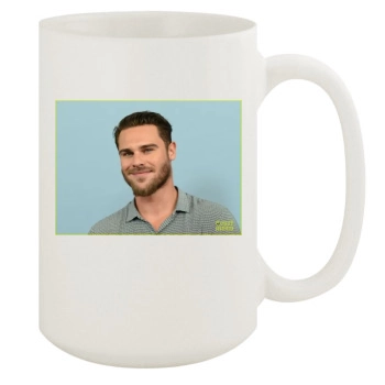 Grey Damon 15oz White Mug